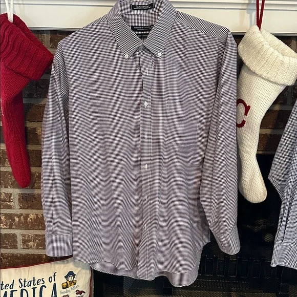 4 Mens Forsyth of Canada Non-Iron Tailored Fit Dress Shirts - Picture 7 of 17